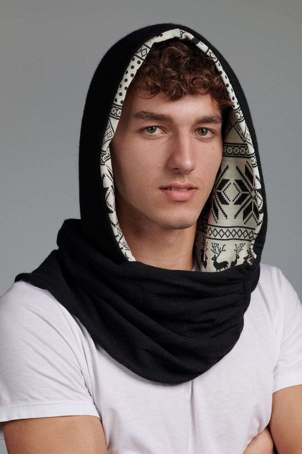 Nordic Hooded Scarf - Main Image