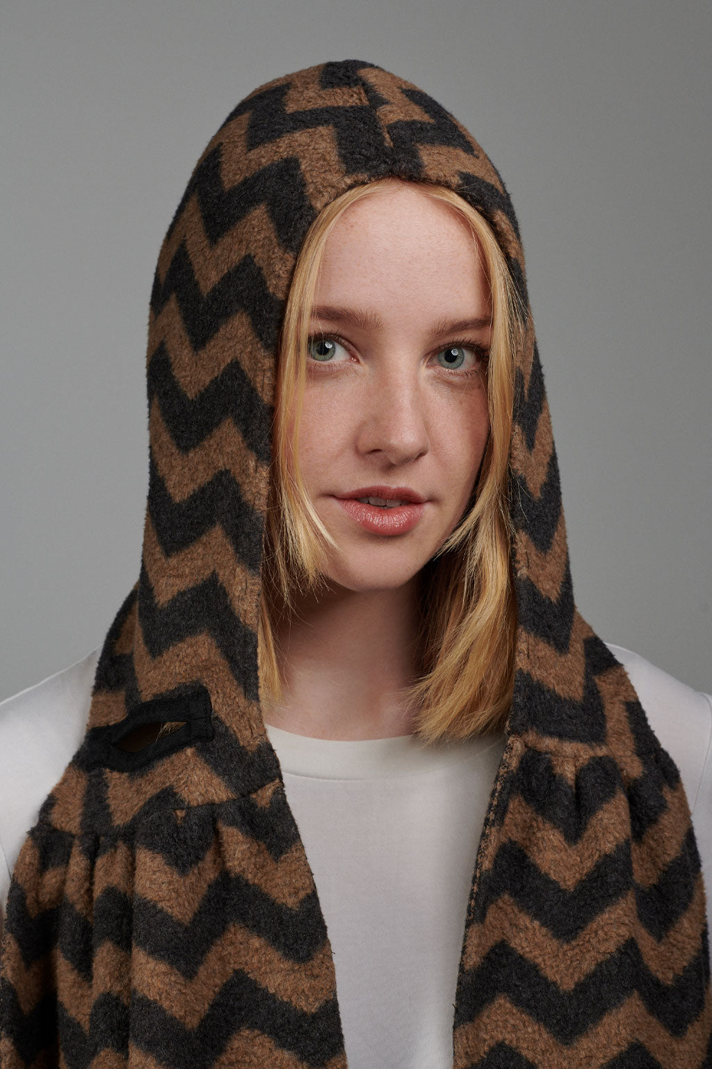 Double-face Hooded Scarf