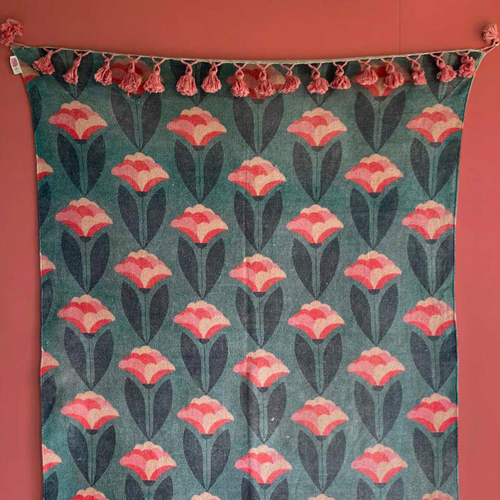 Rug - Floral Pattern