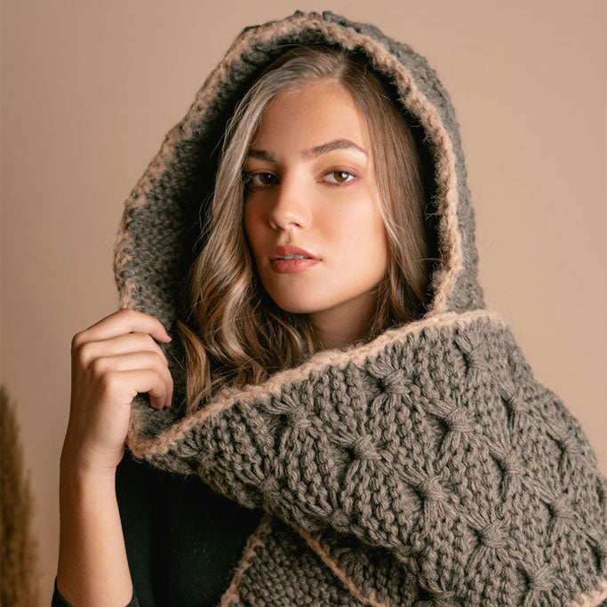Hooded Scarf #12