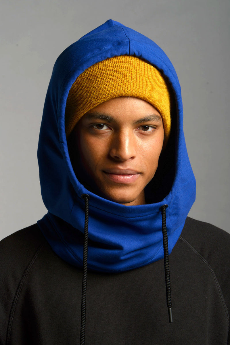 Blue Hood & Beanie