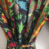 Kimono stampa tropicale